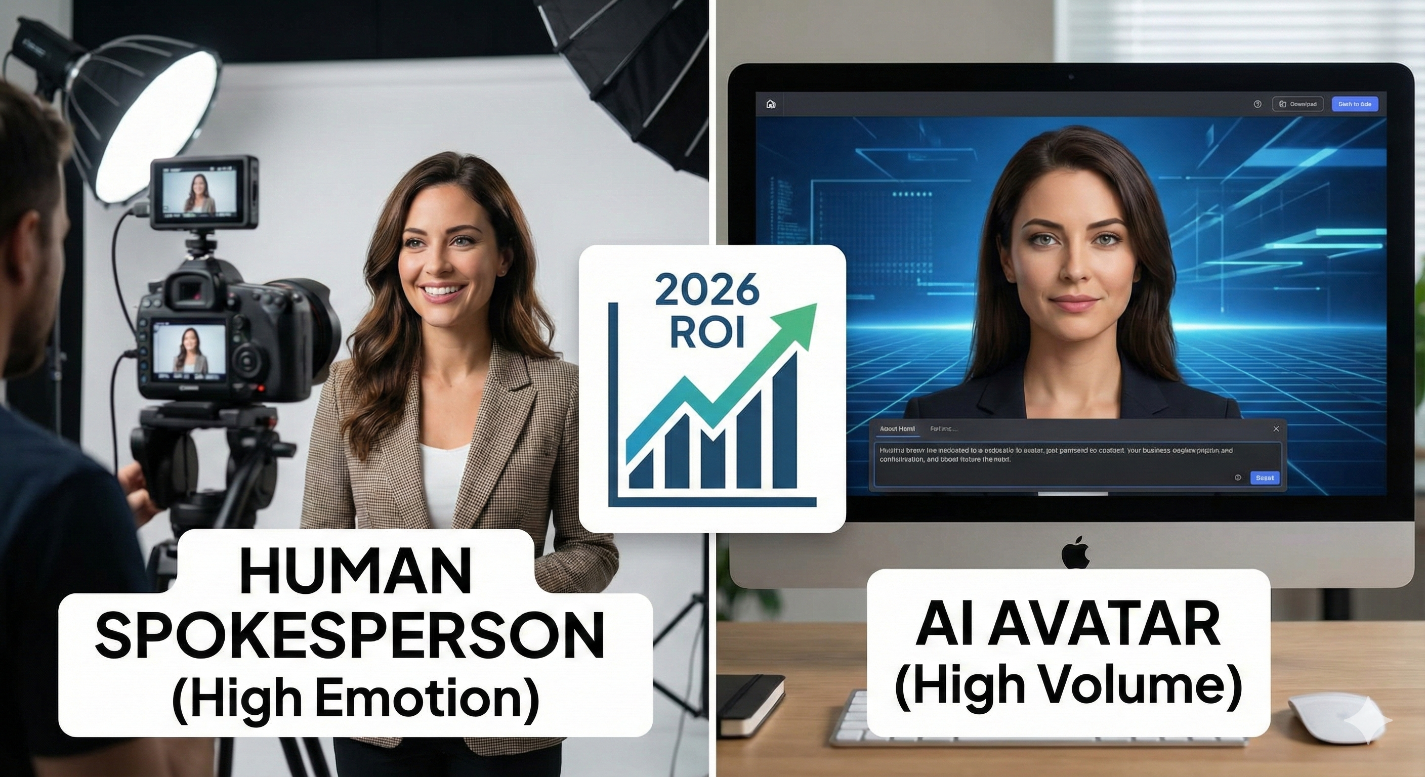 The Great Video Debate of 2026: AI Avatars or Real Humans?